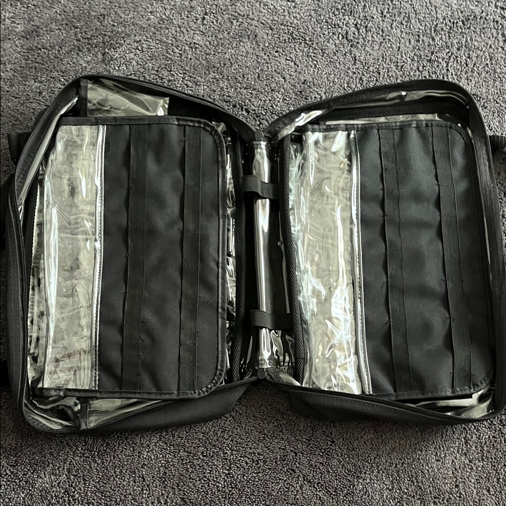 Black Toiletry Organizer Bag-PRICE DROP